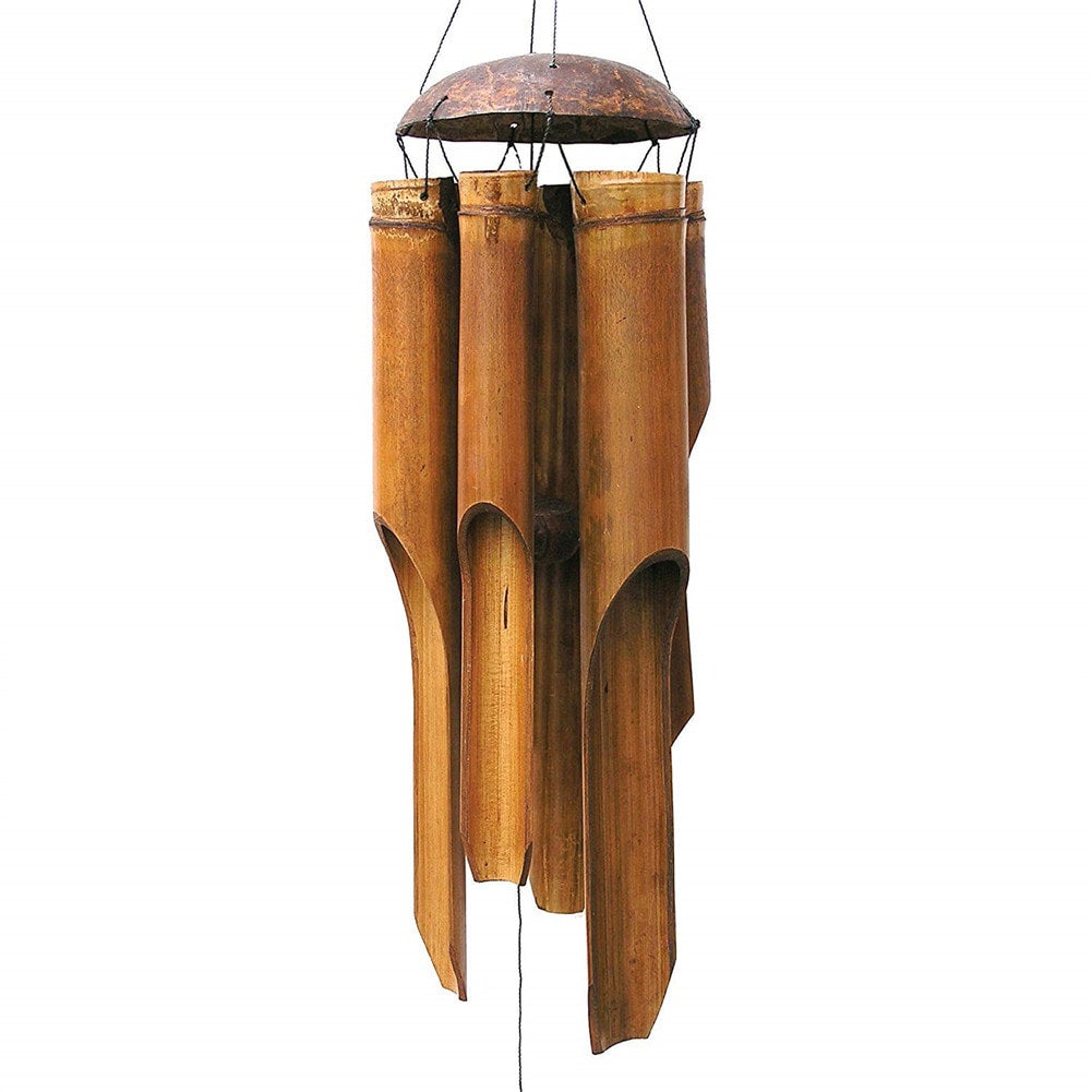 Wooden bamboo chimes